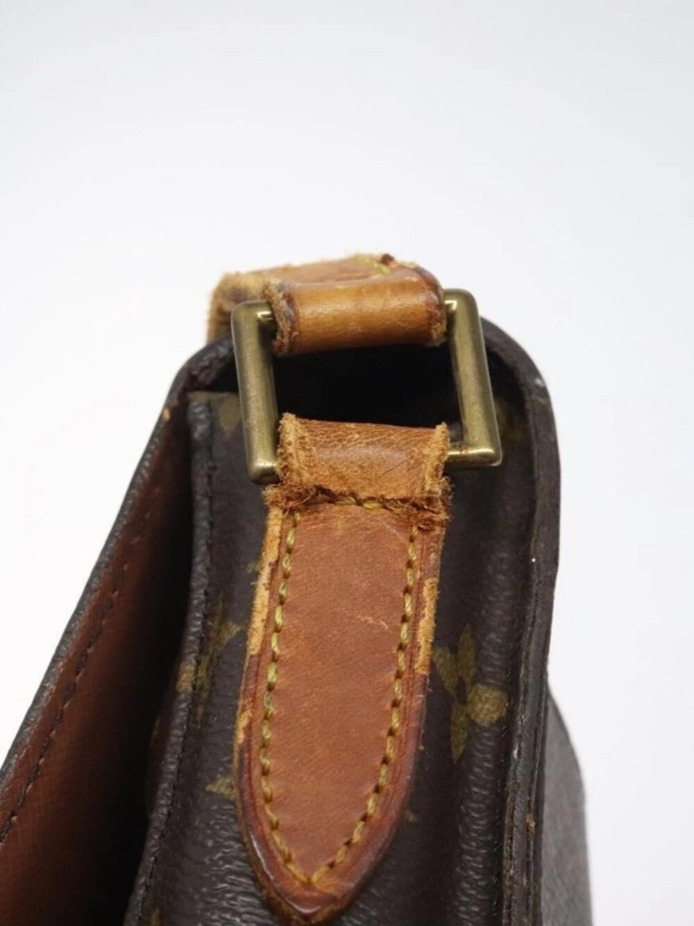 LOUIS VUITTON Monogram Monogram Saint Cloud GM Shoulder Bag M51242 Auth 122628 - Picture 9 of 16